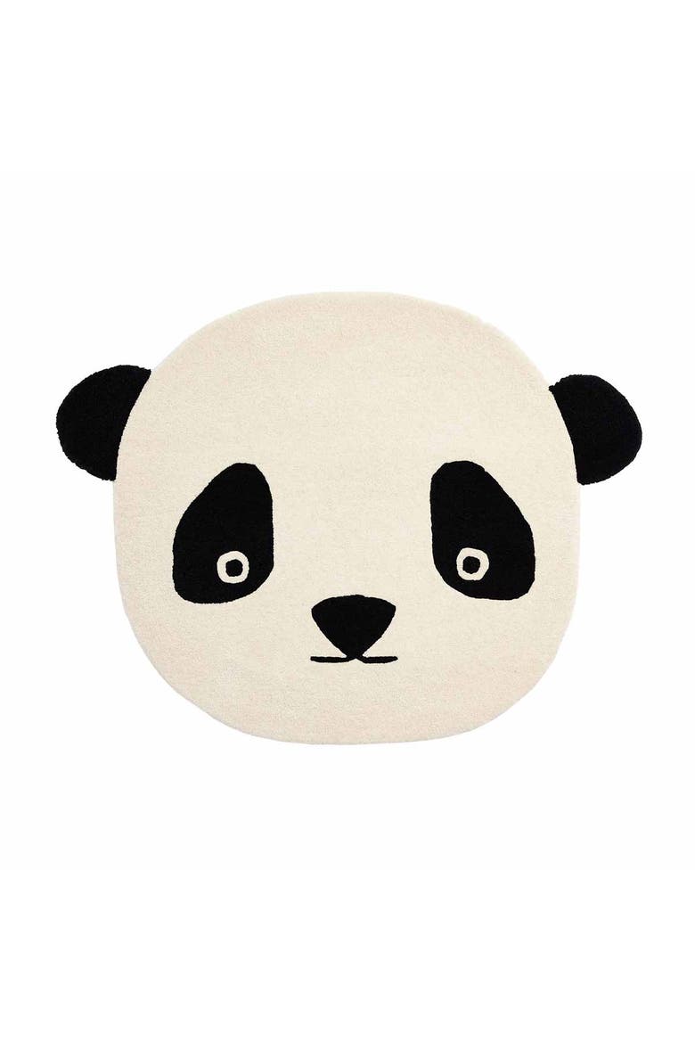 Panda Rug, Main, color, White