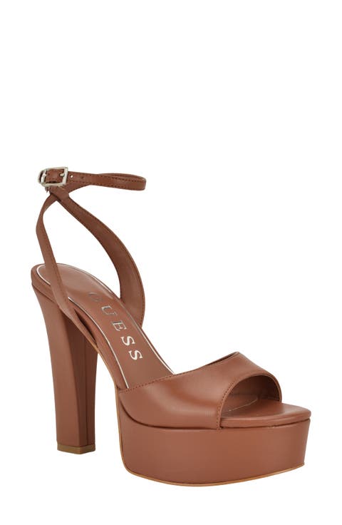 Hitten Ankle Strap Platform Sandal (Women)