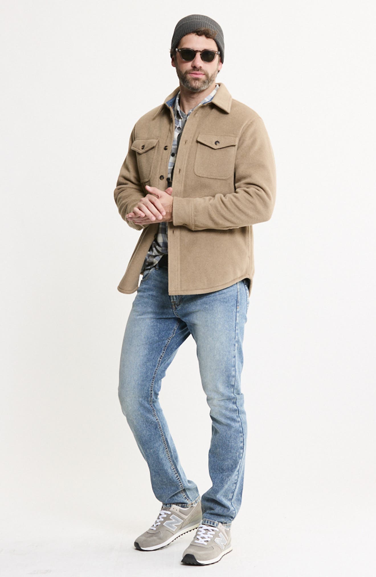 JACHS Luxe Soft Blend Quilt Lined Overshirt (Men) | Nordstromrack