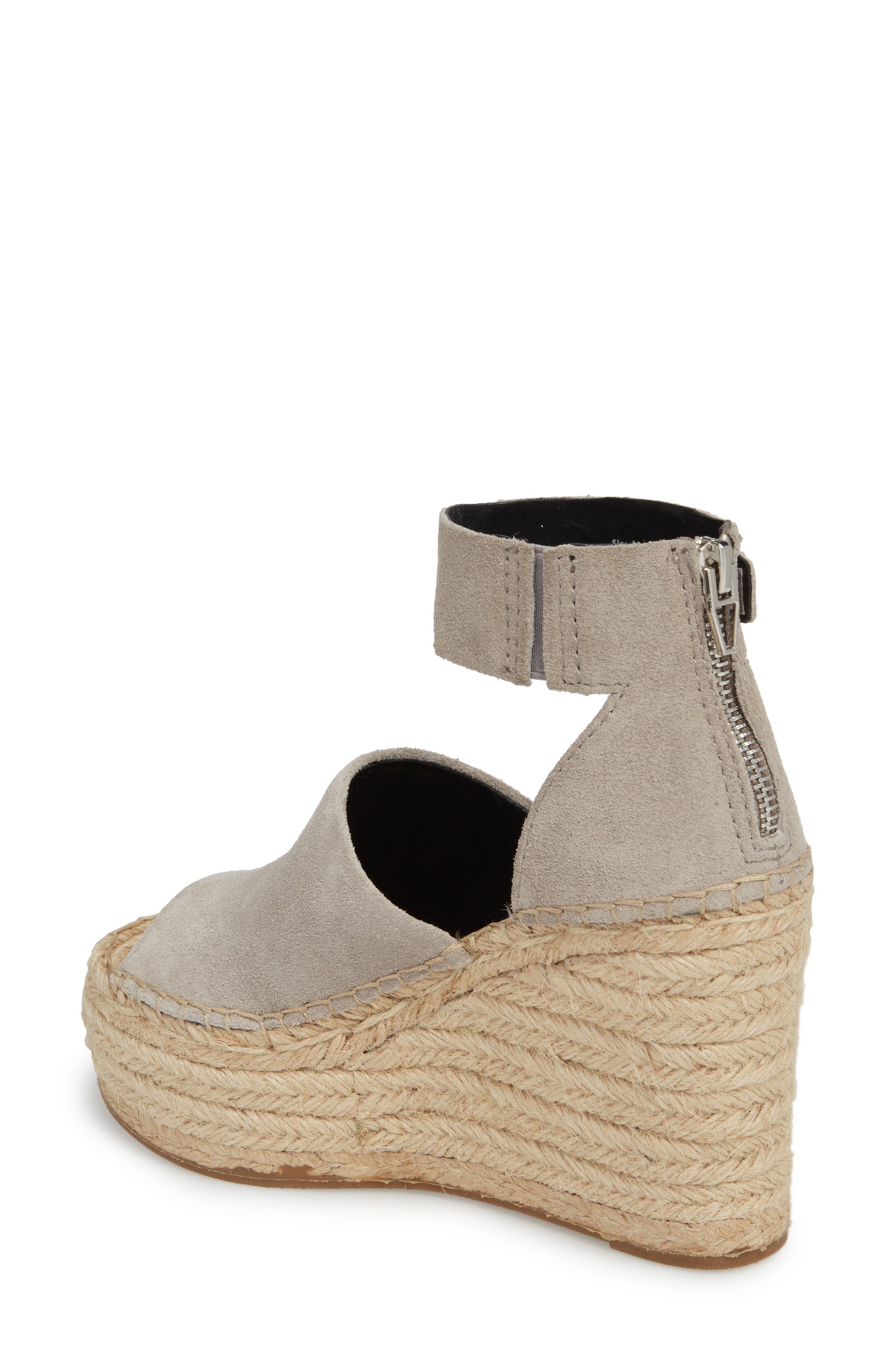 Dolce Vita Straw Wedge Espadrille Sandal, Alternate, color, 