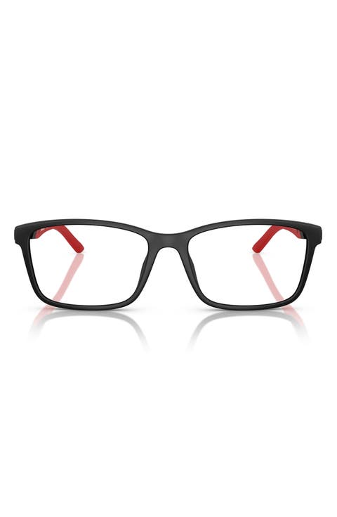 x Scuderia Ferrari 55mm Pillow Optical Glasses