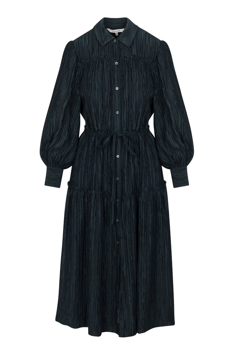 Olivia Shirt Dress, Alternate, color, Graphite