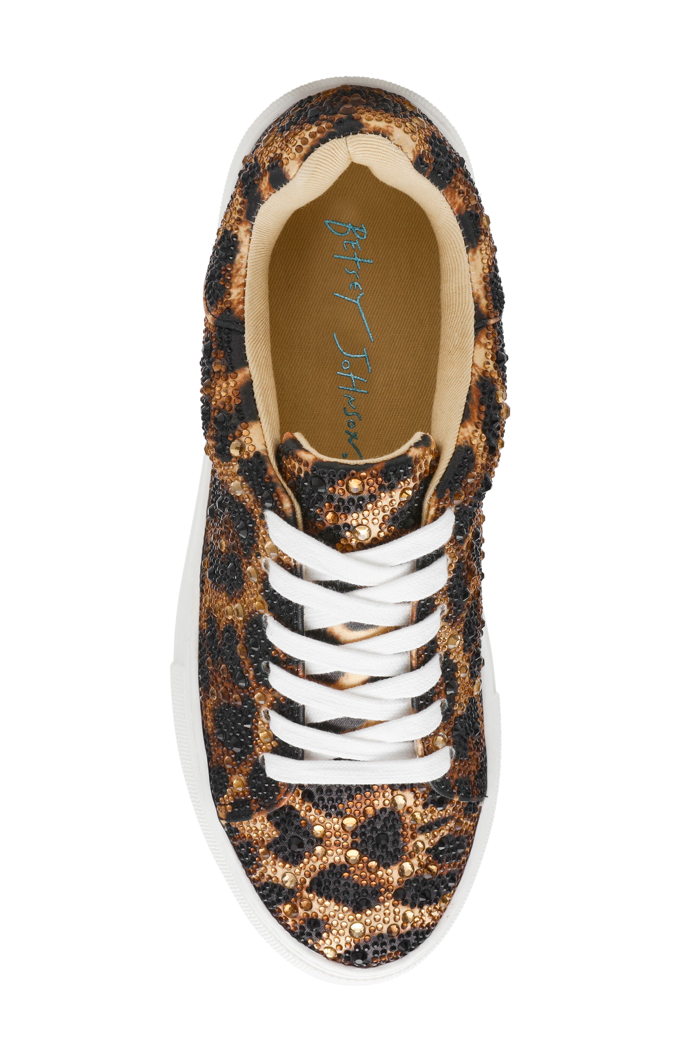 Sidny Platform Sneaker, Alternate, color, LEOPARD