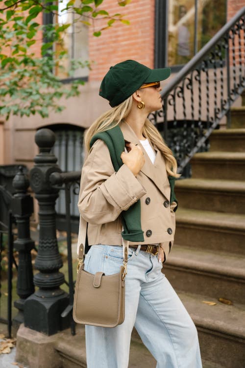 Gigi New York Ellie Crossbody In Brown