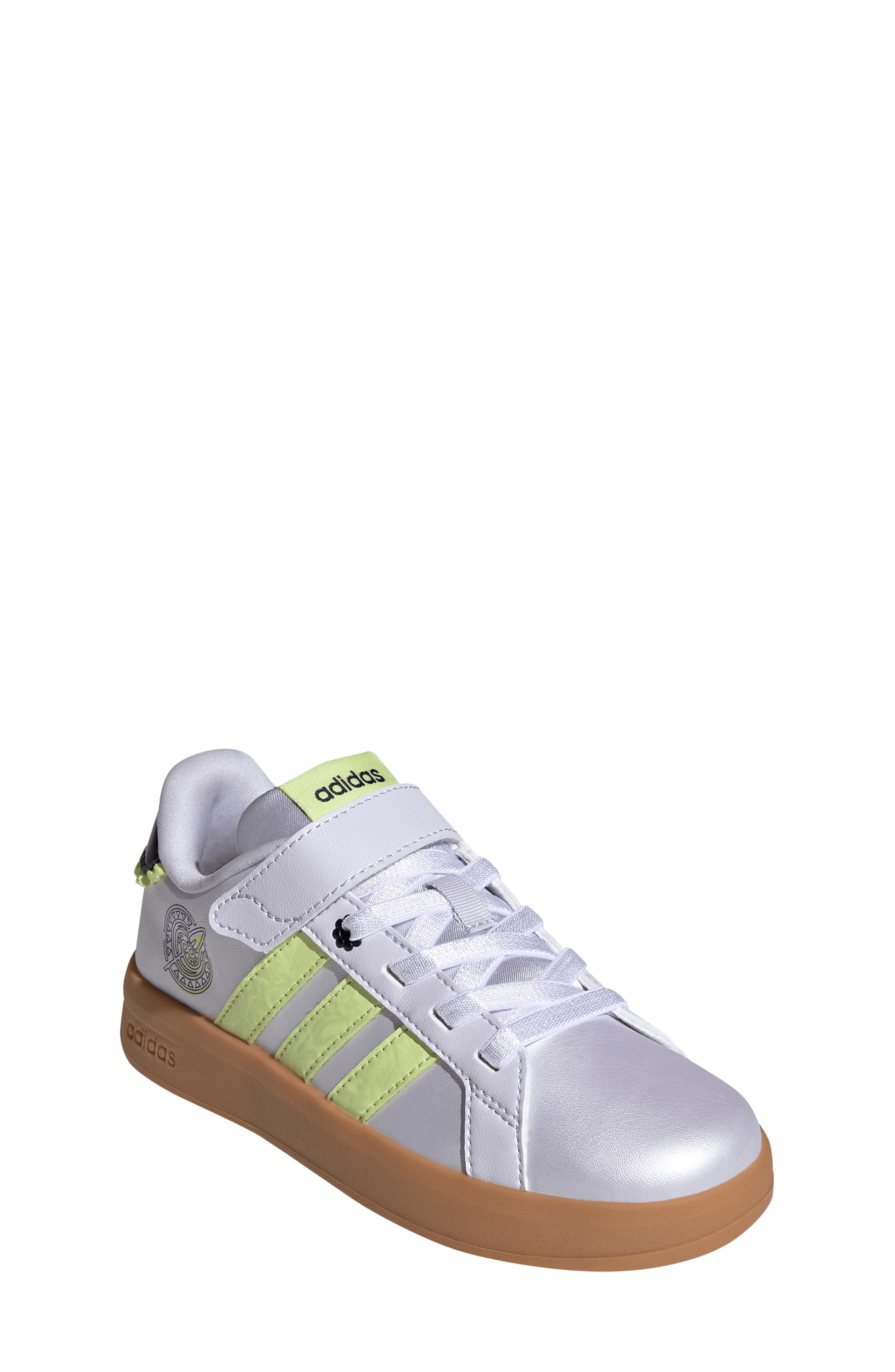 Kids' Grand Court 3.0 Sneaker, Main, color, PURPLE/ LEMON/ GUM