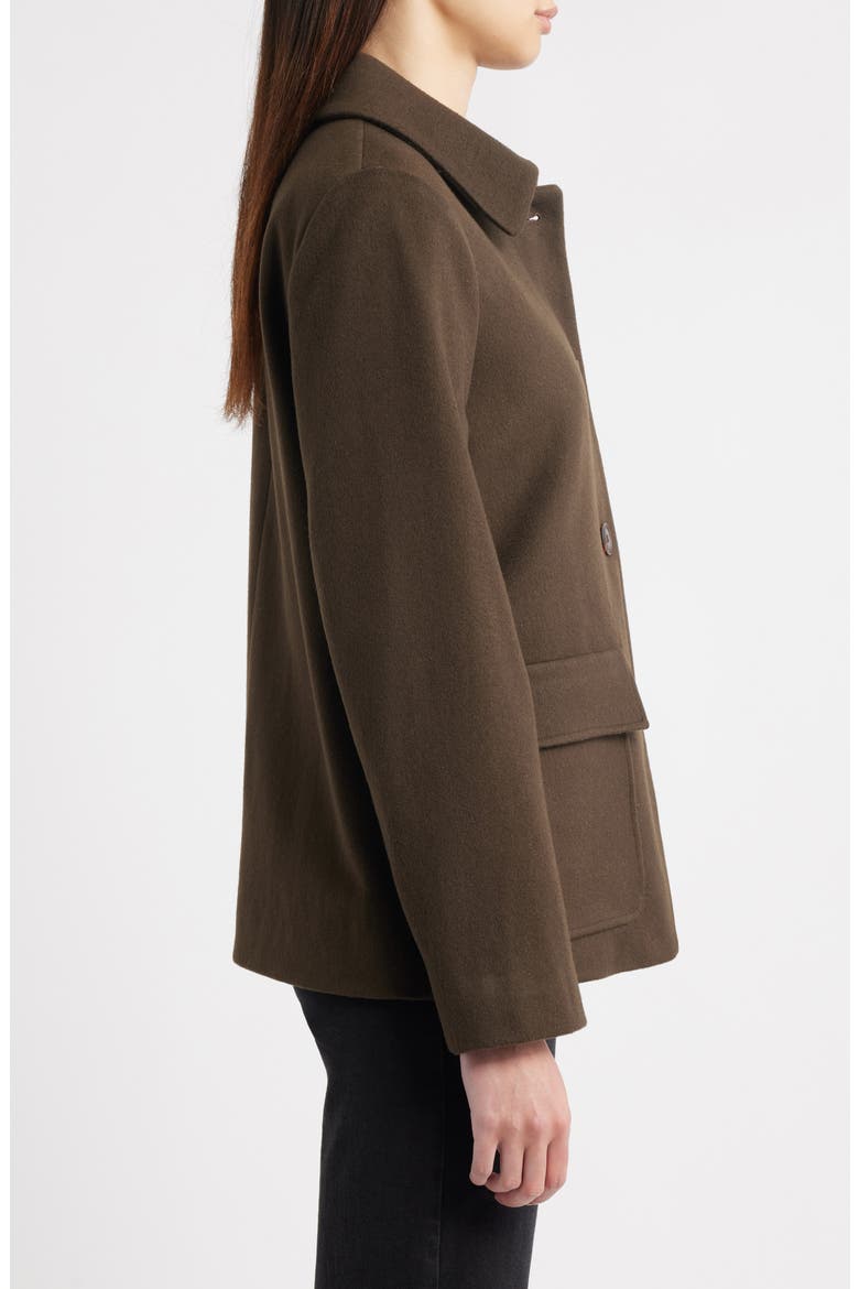 Dylan Wool Barn Jacket, Alternate, color, MOSS