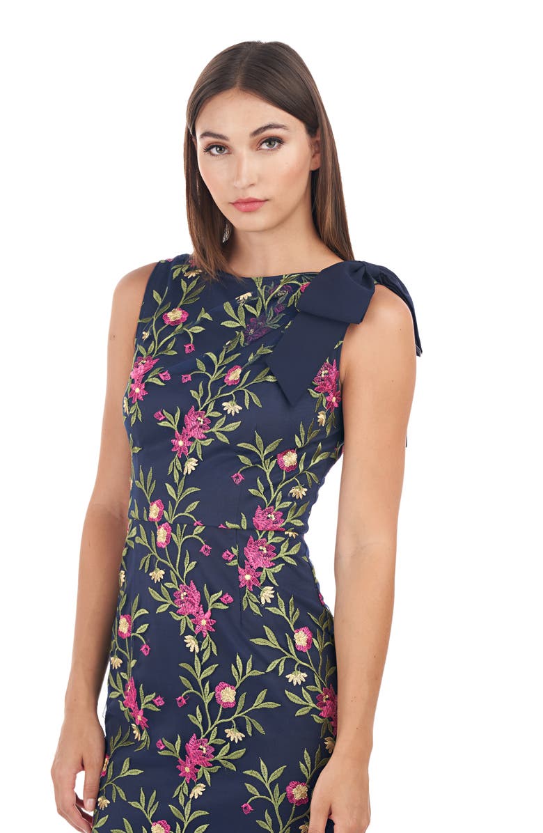 JS Collections Isabella Embroidered Floral Gown, Alternate, color,