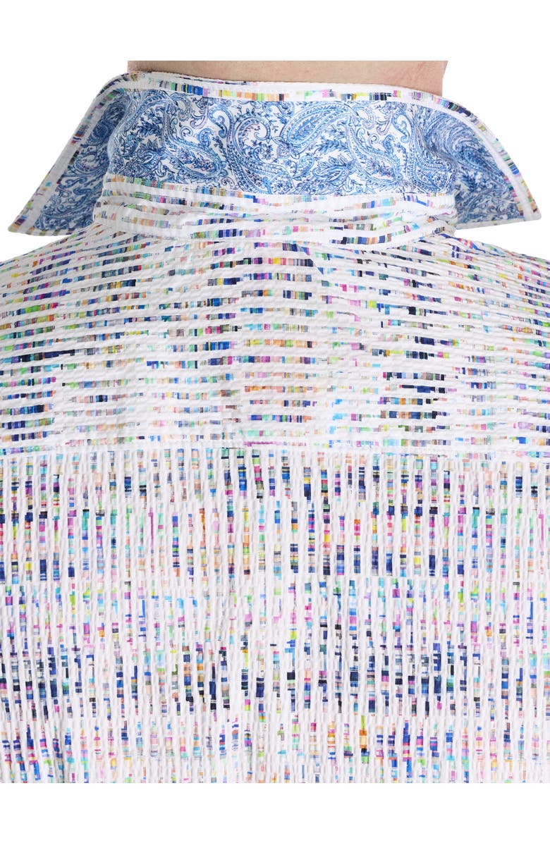 Robert Graham DXL Big & Tall  Ponza Sport Shirt, Alternate, color, Multi