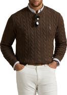 Polo Ralph Lauren Big & Tall Cableknit Sweater