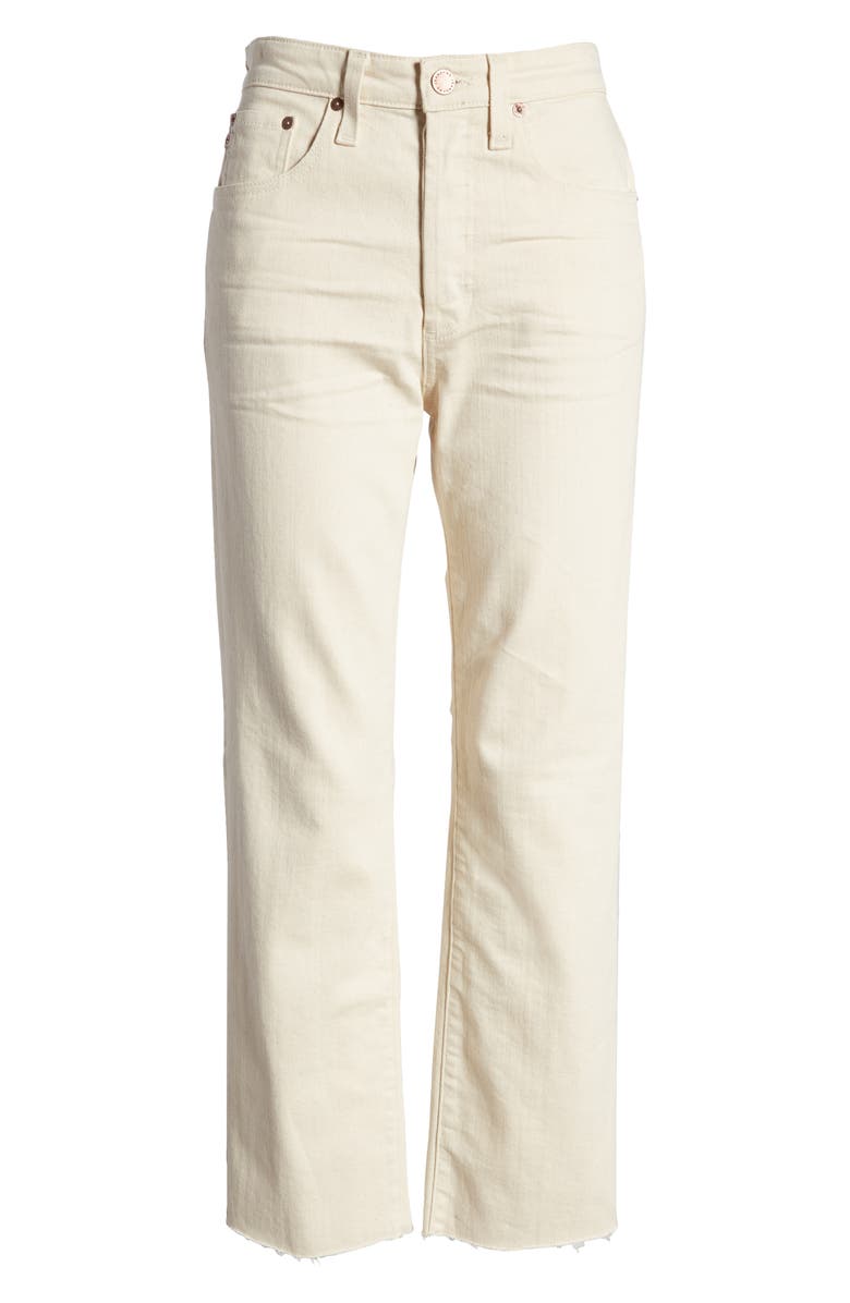 AG Kinsley High Waist Wide Leg Jeans, Alternate, color, 1 Year Soft San