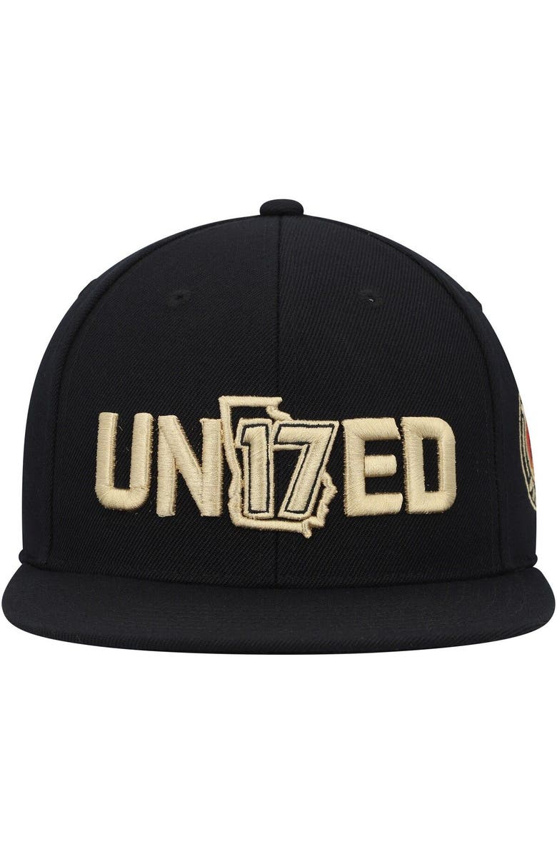 Mitchell & Ness Men's Mitchell & Ness Black Atlanta United FC We Are The A Snapback Hat, Alternate, color, Black
