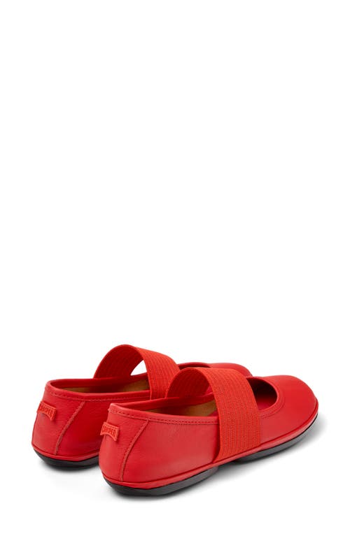 Camper Right Nina Ballet Flat In Red