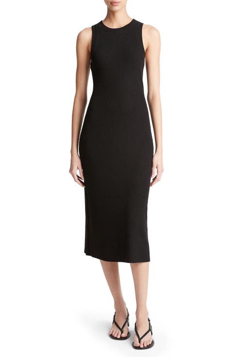 Rib Tank Midi Dress