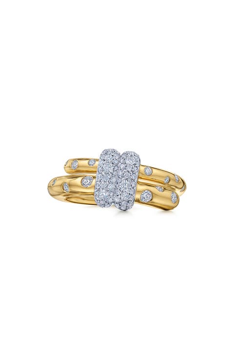 Small Buckle Diamond Ring