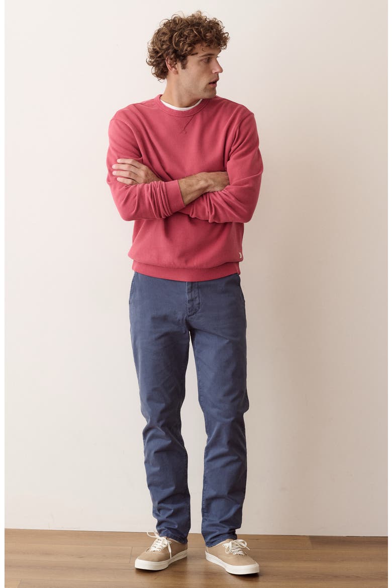 Cloud 9 Relaxed Terry Sweatshirt, Alternate, color, GARNET ROSE
