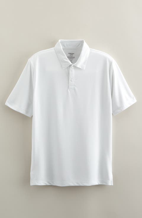 Kids' Solid Performance Polo (Big Kid)