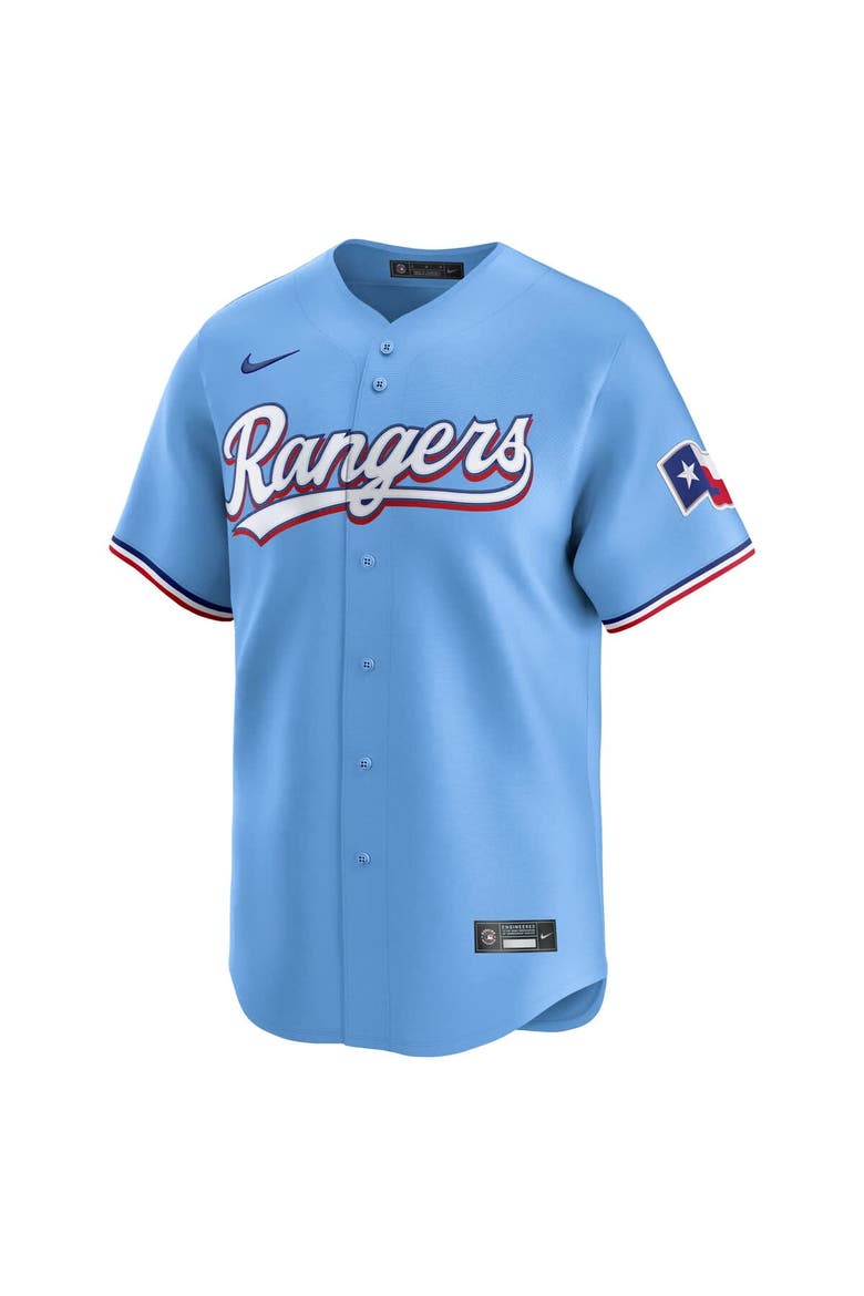 Men's Nike Corey Seager Light Blue Texas Rangers Alternate Limited Player Jersey, Alternate, color, Light Blue