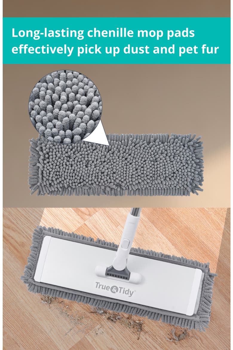 4-Pack Chenille Mop Pad, Alternate, color, GRAY