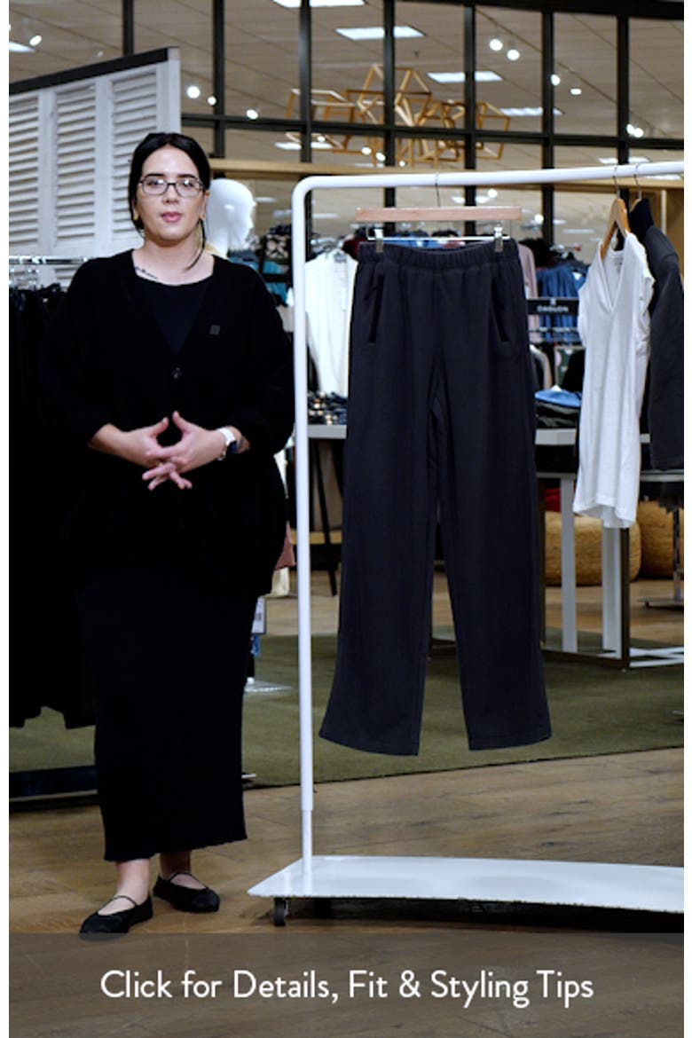 Outdoor Fleece Straight Leg Pants (Women) | Nordstrom