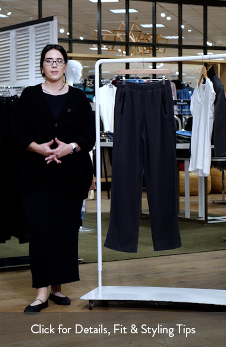 Outdoor Fleece Straight Leg Pants, sales video thumbnail
