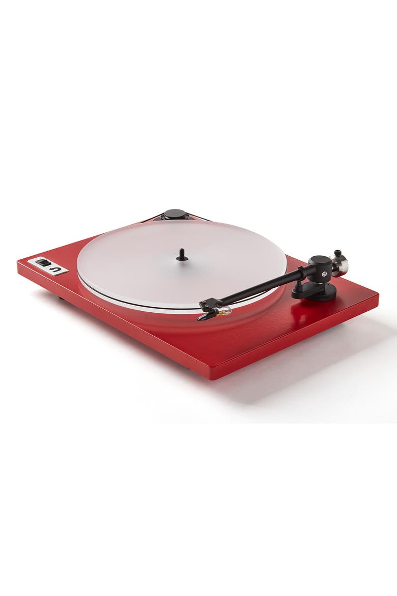 Orbit 2 Plus Turntable with Built-in Preamp and Ortofon OM 5E Cartridge, Alternate, color, Red