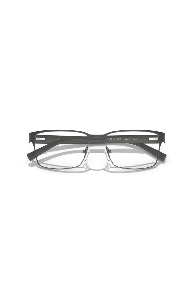 Armani Exchange 54mm Square optical glasses, Alternate, color, Grey