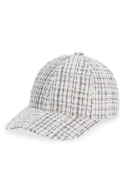 Tweed Baseball Cap