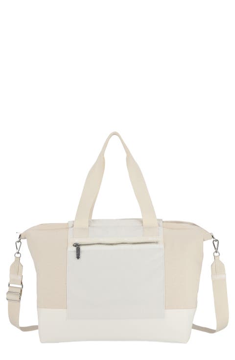 Canvas E/W Nylon Tote Bag