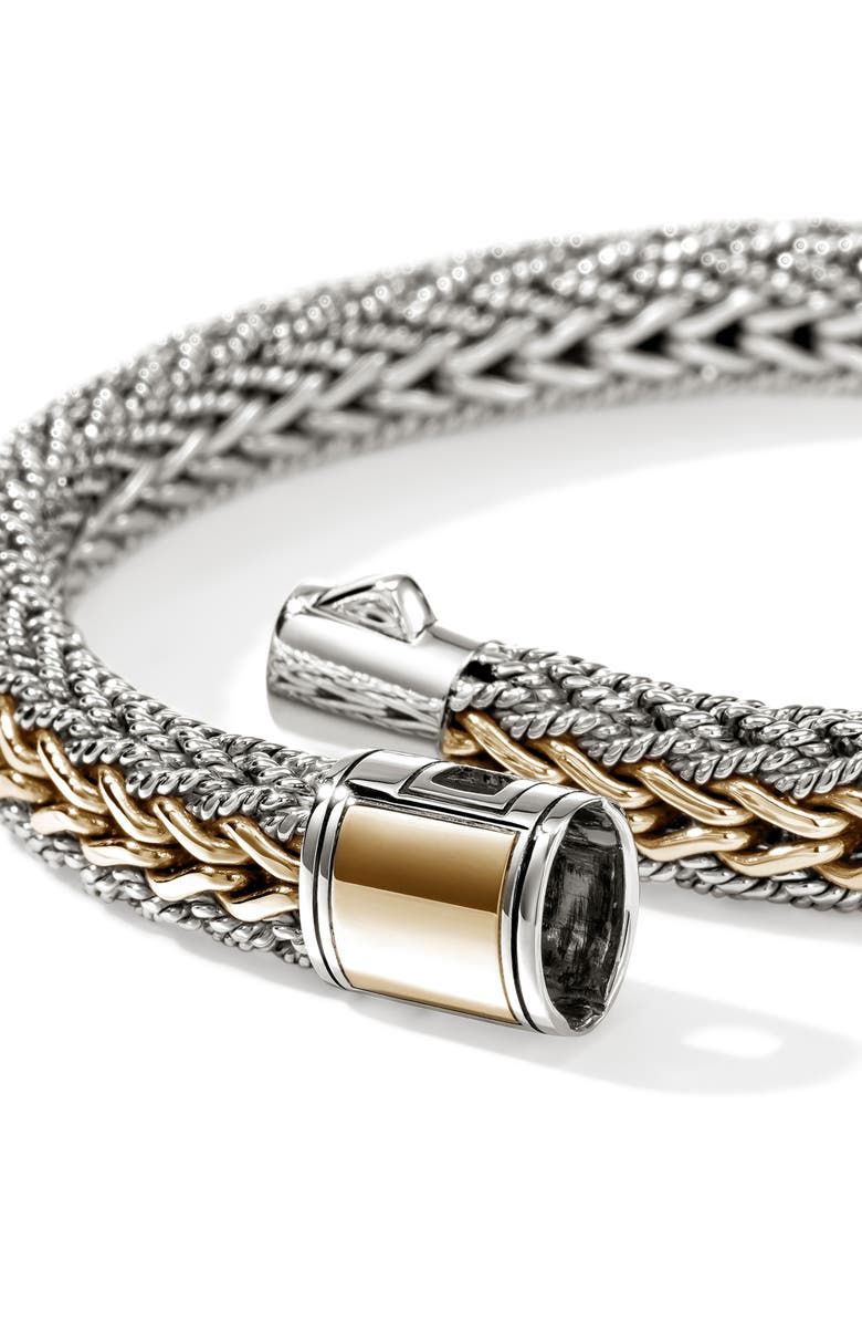 John Hardy Icon Reversible Bracelet, 7.5mm, Alternate, color, Silver And Gold