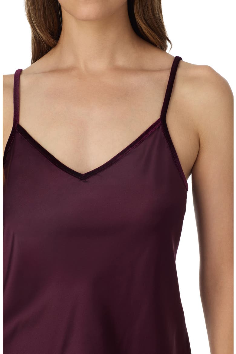 Sleeveless Pajamas, Alternate, color, WINE
