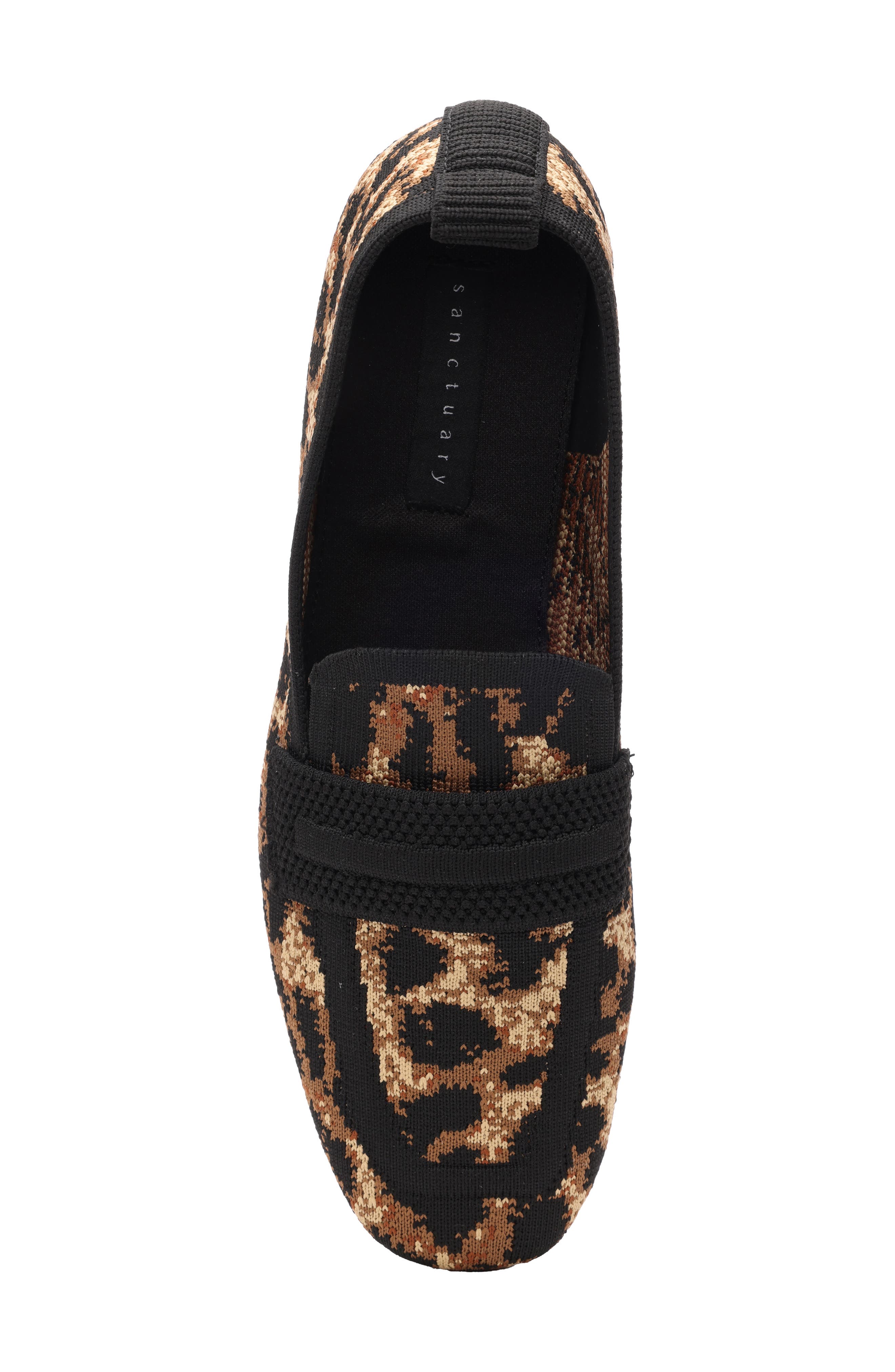 Sanctuary Blast Knit Loafer, Alternate, color, Black/ Brown