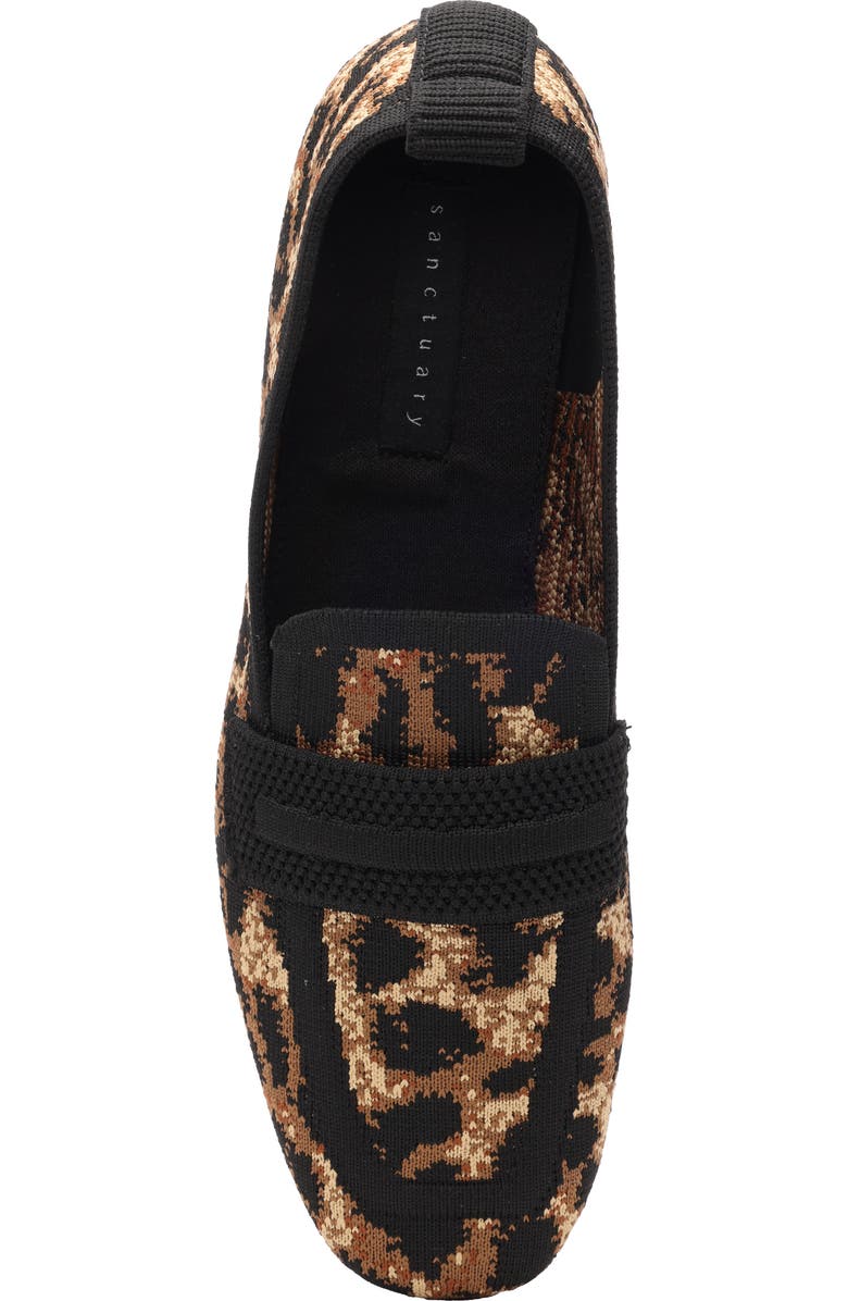 Sanctuary Blast Knit Loafer, Alternate, color, Black/ Brown