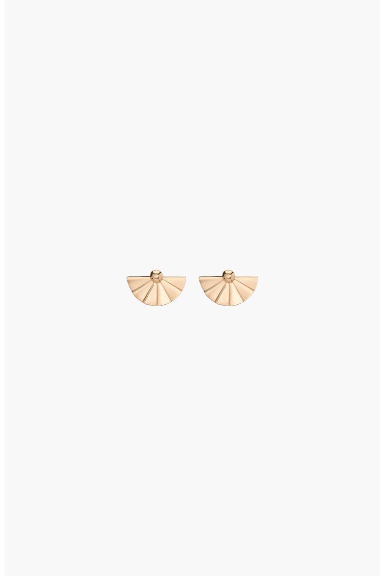 Archival Sensu Earrings, Main, color, Yellow