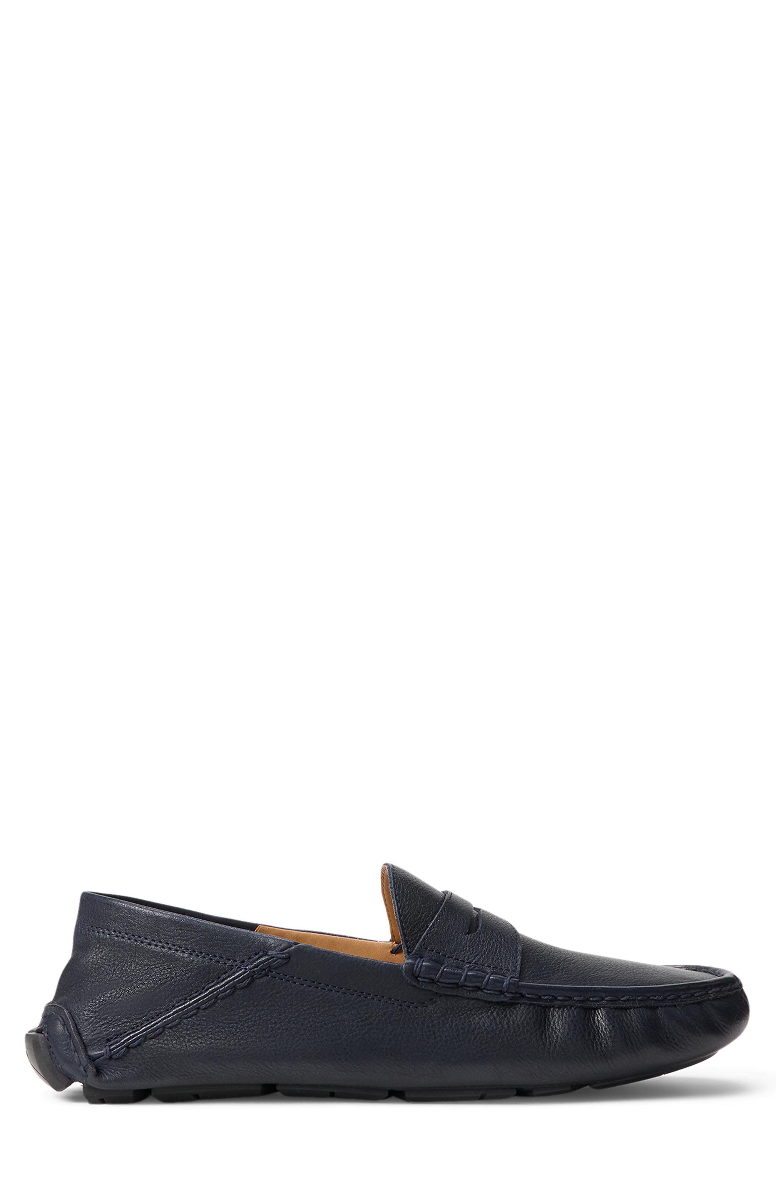 Anders Penny Loafer, Alternate, color, HUNTER NAVY