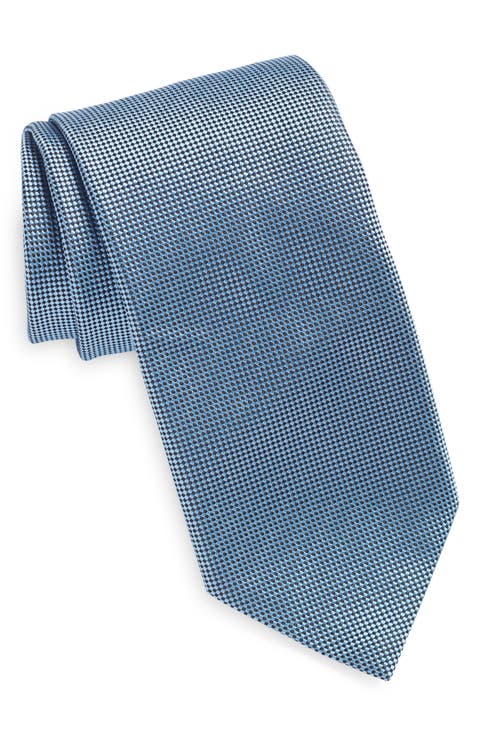 Brera Cross Weave Silk Tie