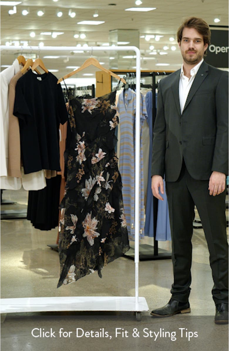 Ruth Floral Print Slipdress, sales video thumbnail