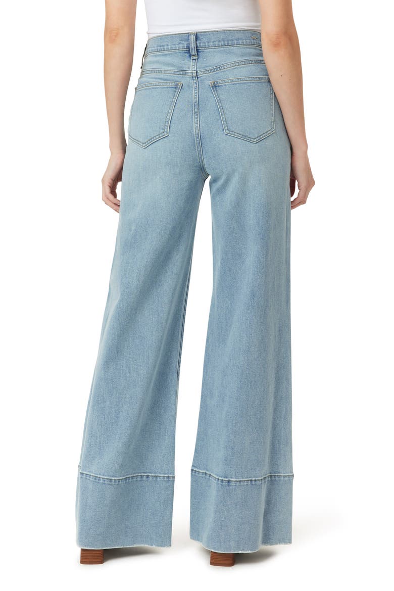 Emerson High Waist Relaxed Flare Jeans, Alternate, color, AIRE