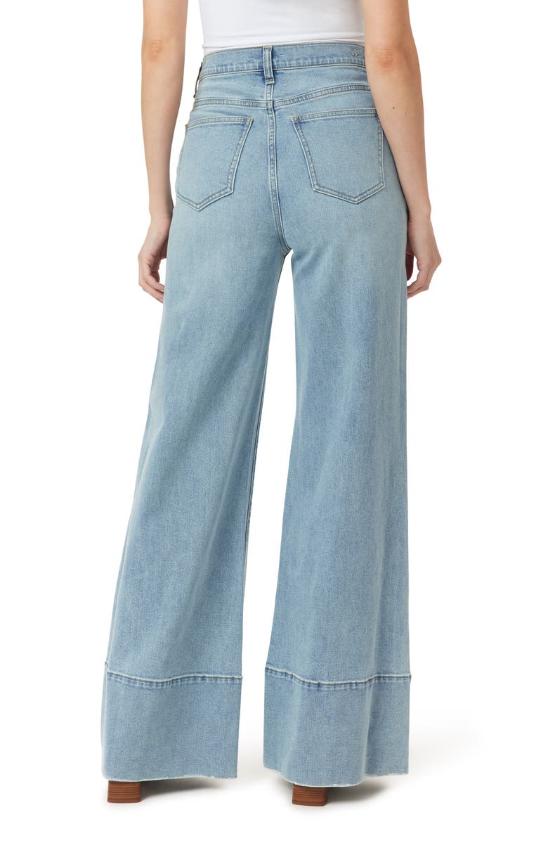 Habitual Emerson High Waist Relaxed Flare Jeans, Alternate, color, Aire