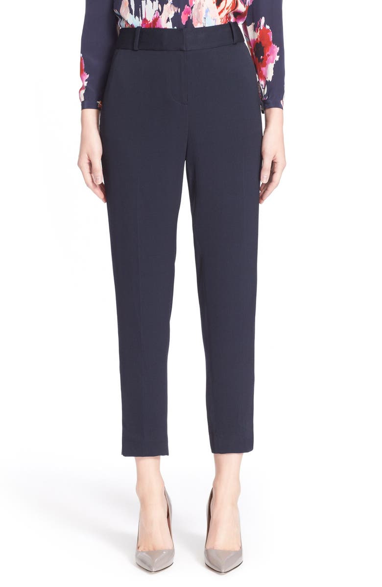 Kate Spade New York 'rosalia' tuxedo stripe pants, Main, color, 
