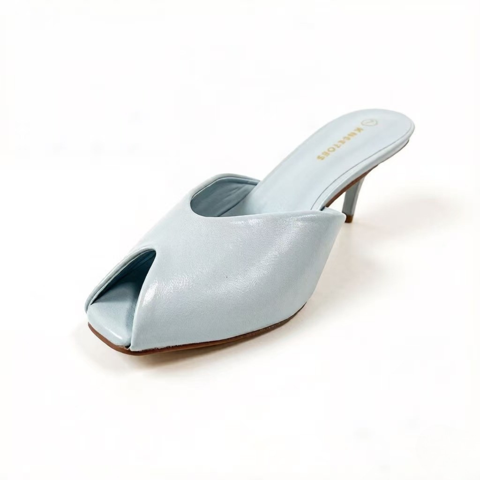 Starlette Mules, Main, color, Light Blue