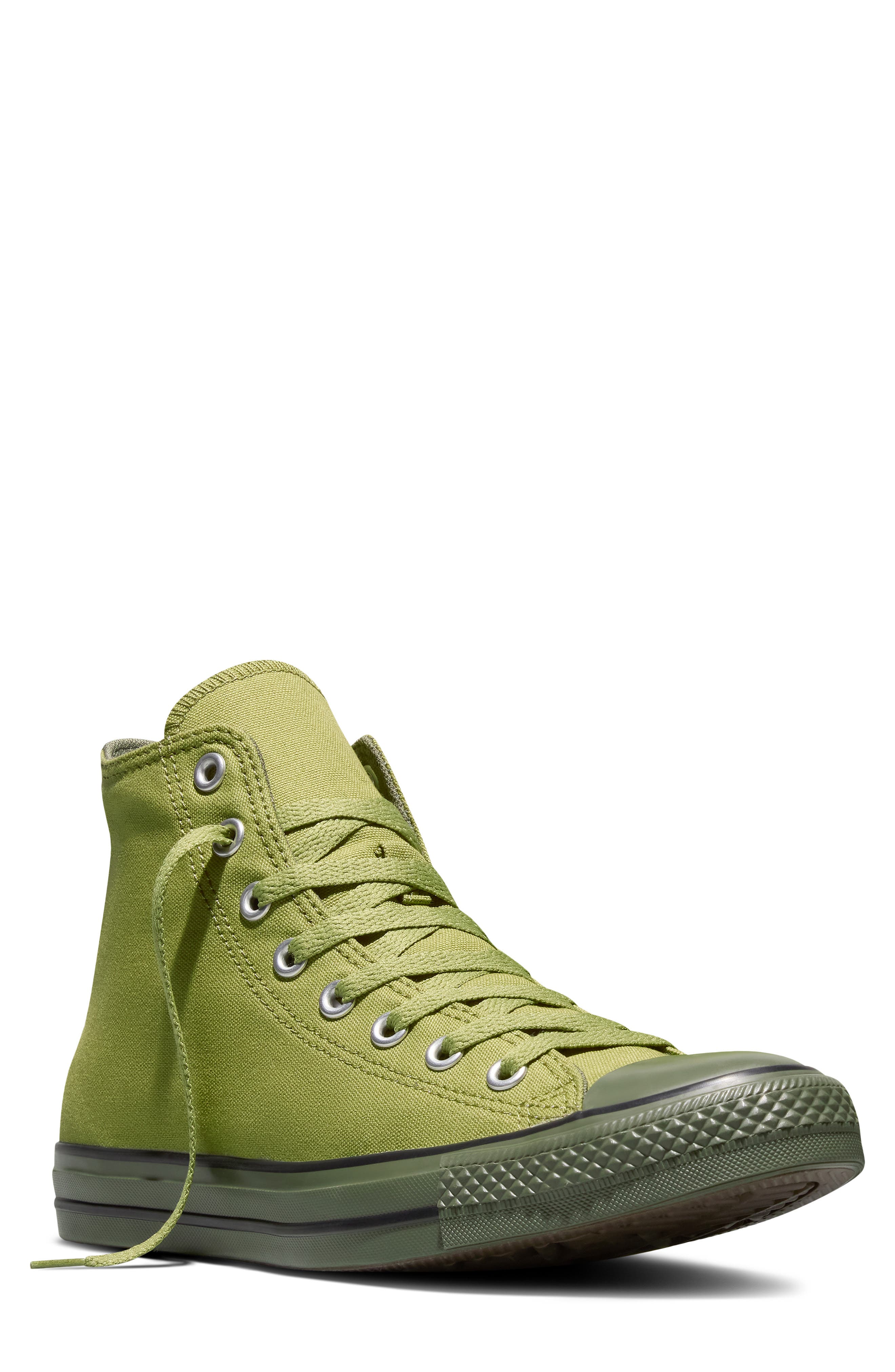 Converse Chuck Taylor All Star Canvas High Top Sneaker, Main, color, In The Weeds/ Utility/ Black