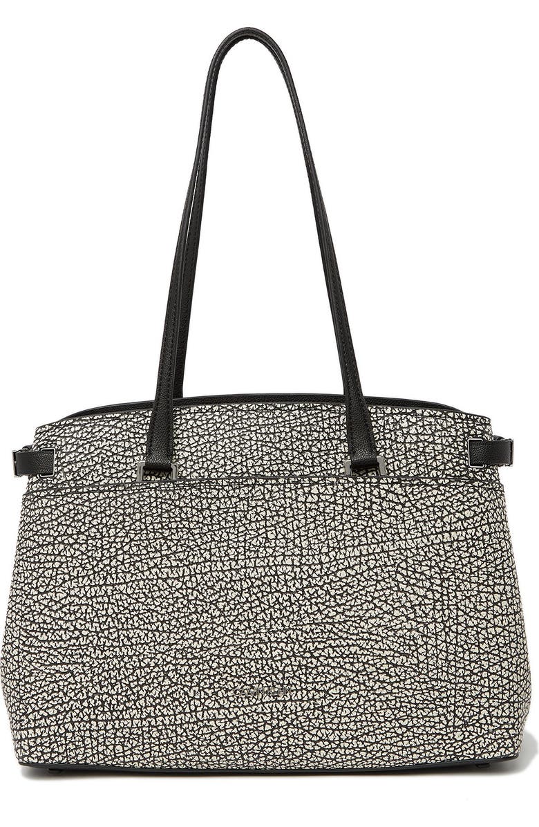 Calvin Klein Avery Micro Pebble Leather Tote, Main, color,
