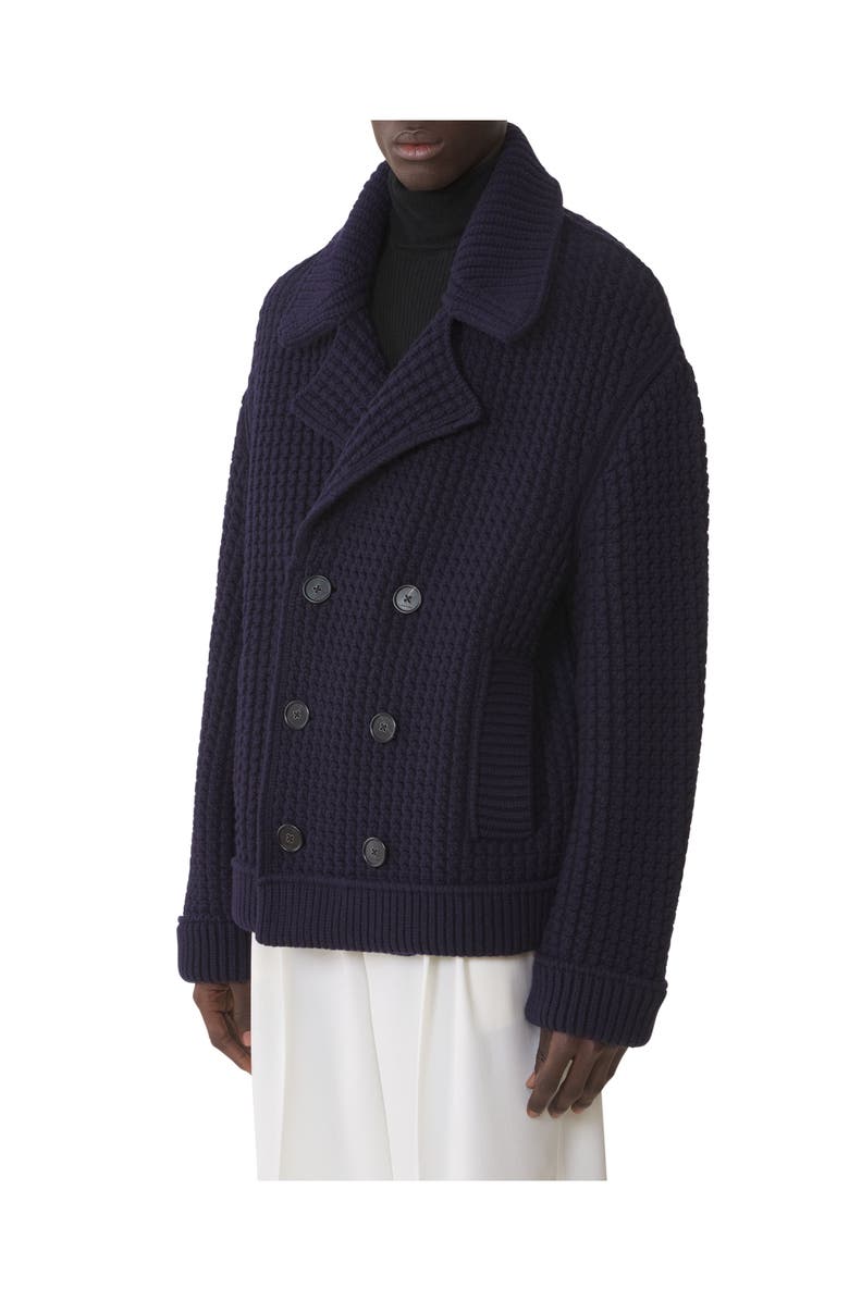 Lanvin Oversized Wool Pea Coat, Alternate, color, Montana
