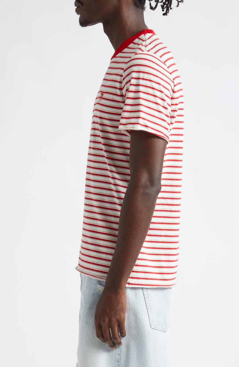 Golden Goose Journey Slim Fit Stripe Cotton T-Shirt, Alternate, color, 