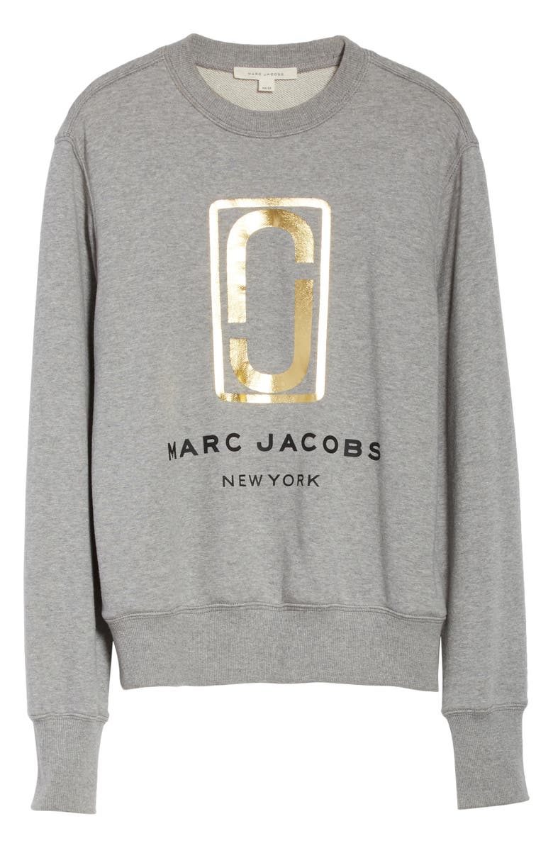 Marc Jacobs Logo Sweatshirt, Alternate, color, 