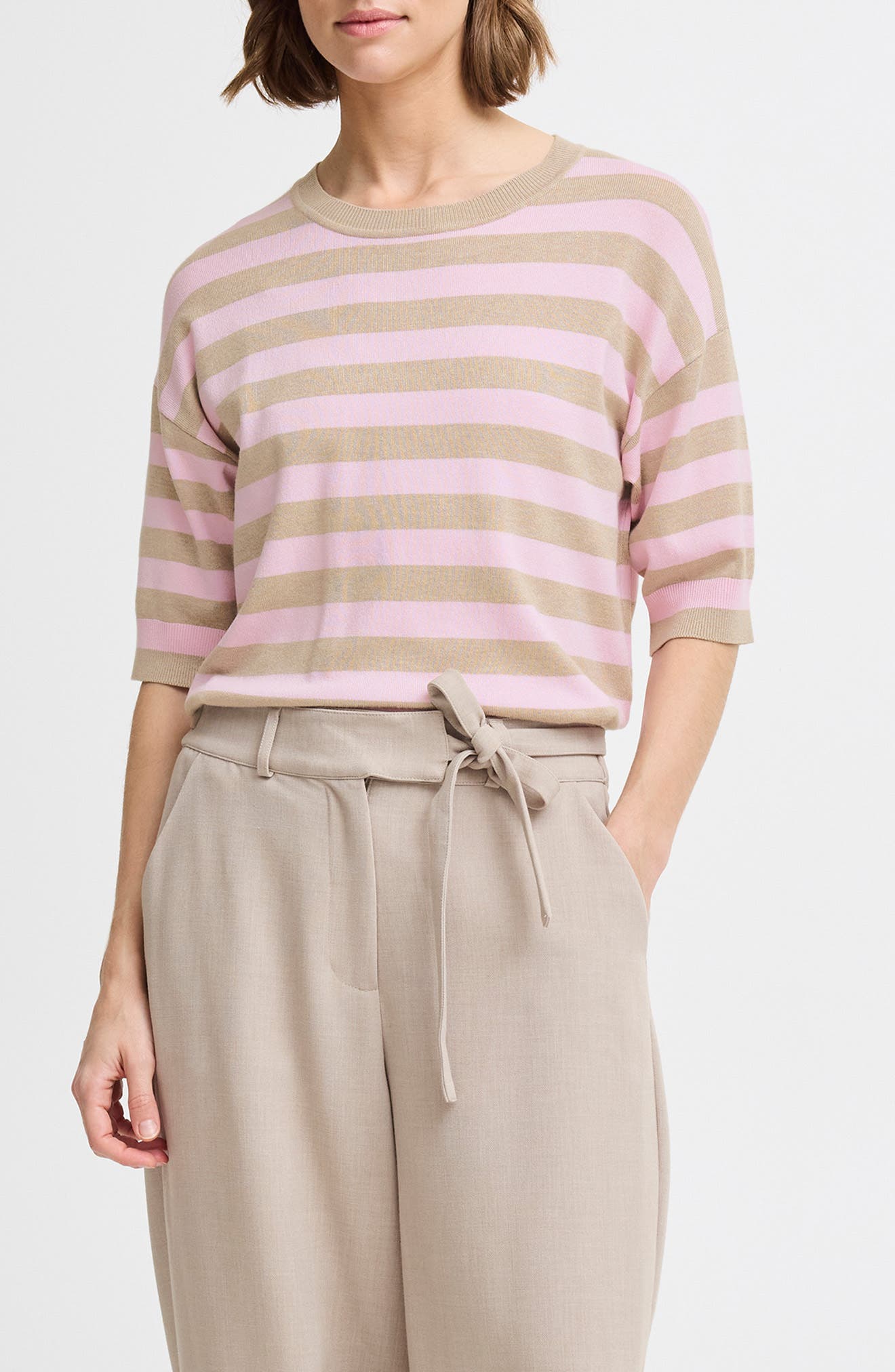 B.YOUNG Morla Cotton Knit Top