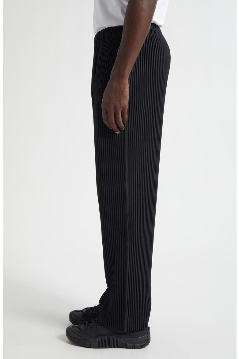 Monthly Colors September Pleated Pants, Alternate, color, BLACK