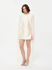 Alas Gathered Bridal Cape