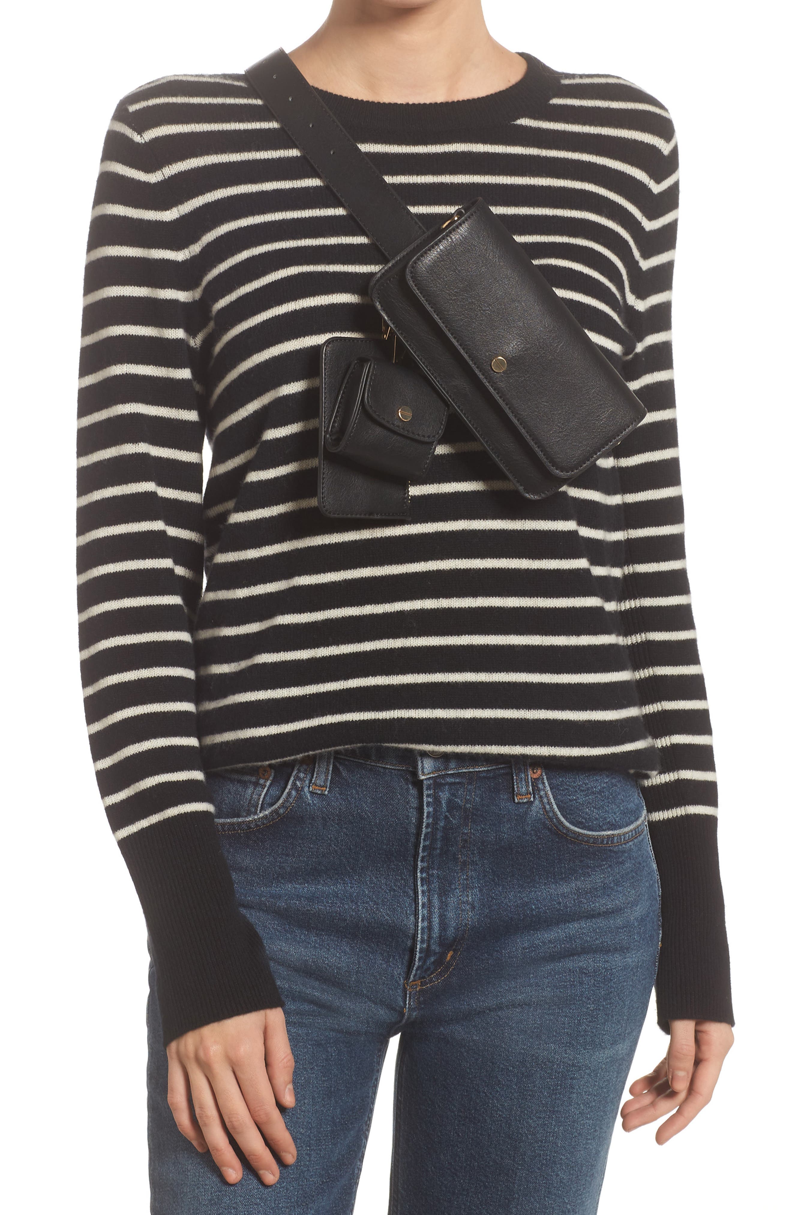 Mali + Lili Fiona Vegan Leather Convertible Crossbody Bag, Alternate, color, 