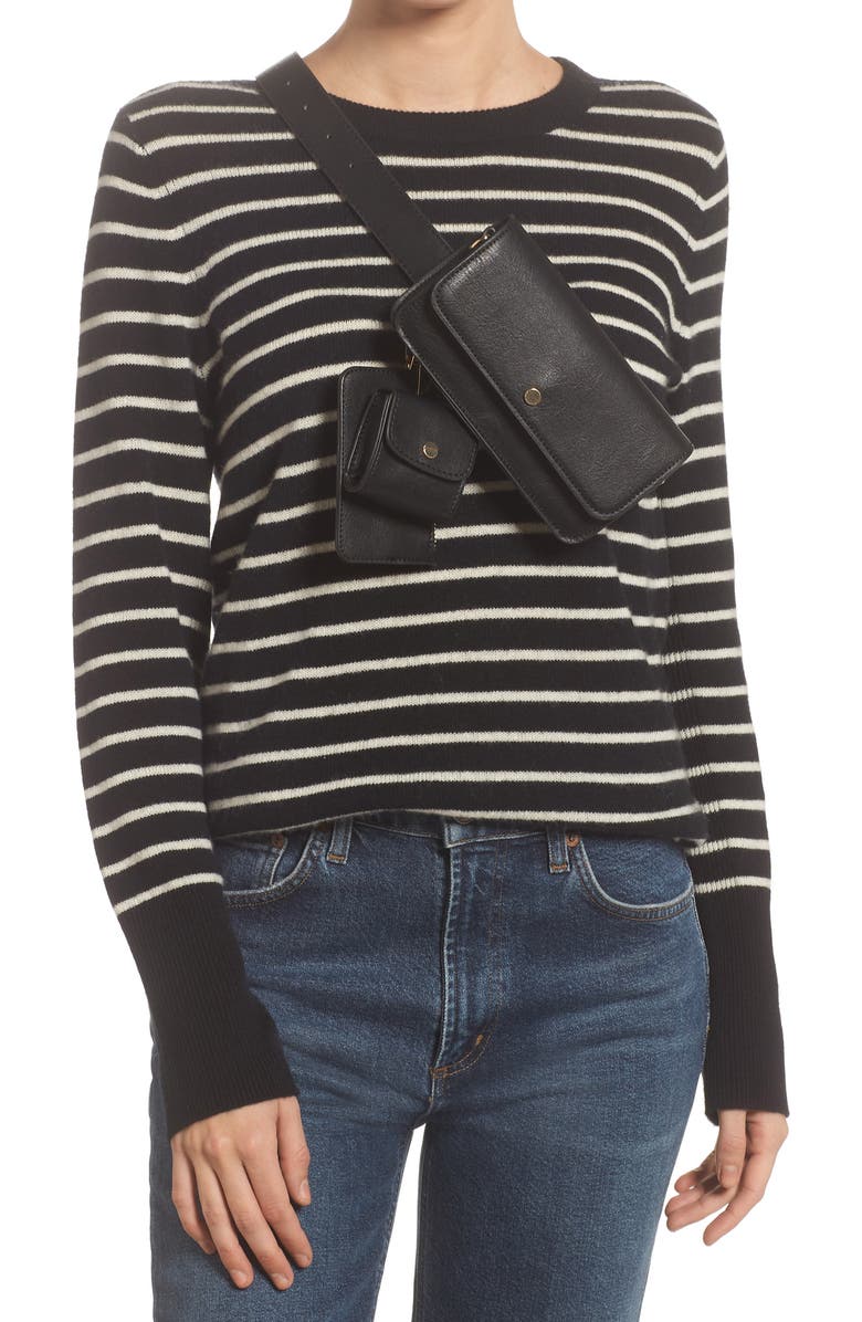 Mali + Lili Fiona Vegan Leather Convertible Crossbody Bag, Alternate, color,